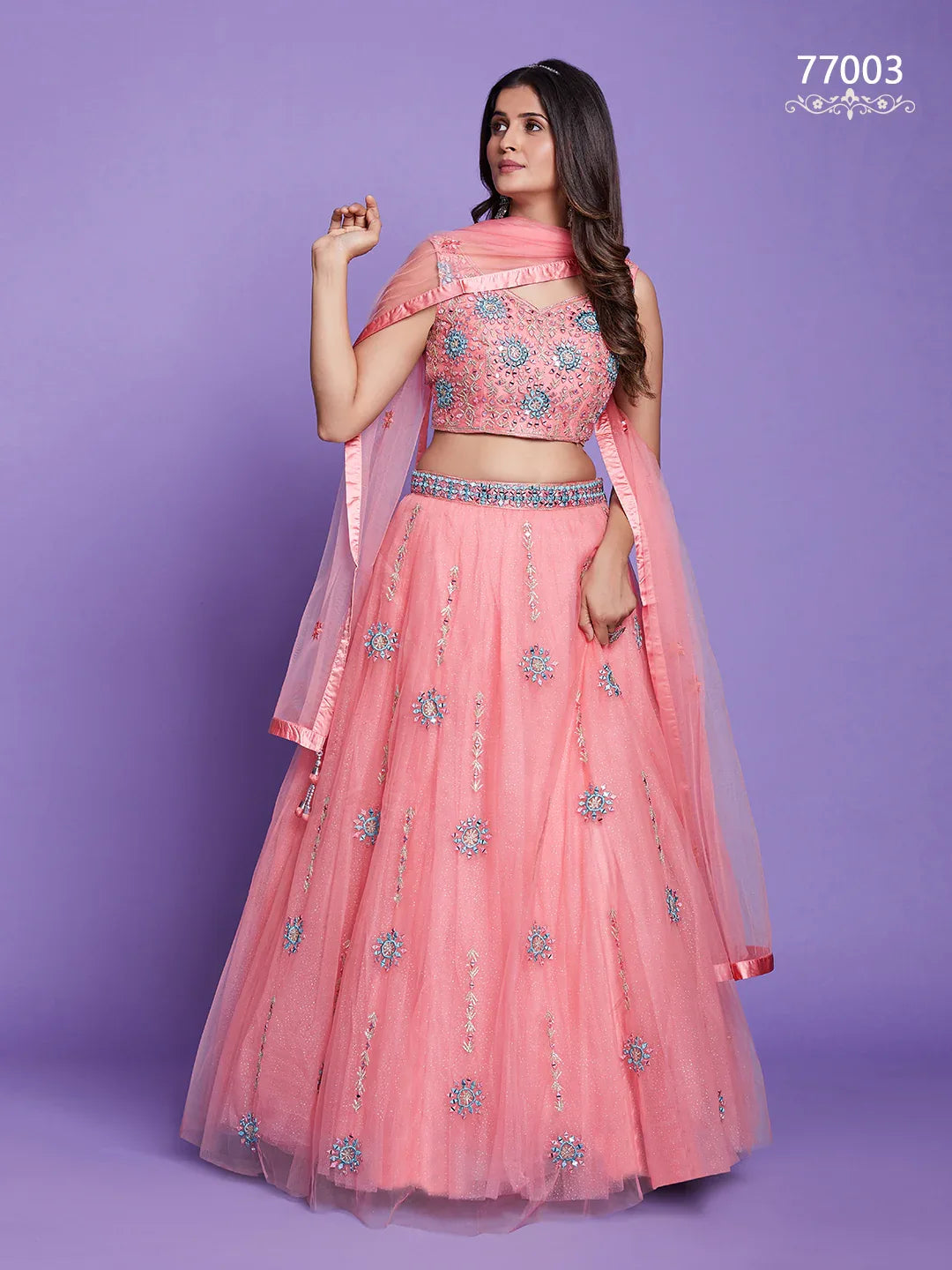 Mahira Vol 4 Designer Occasion Wear Lehenga D.No. 77003 - Anant Exports