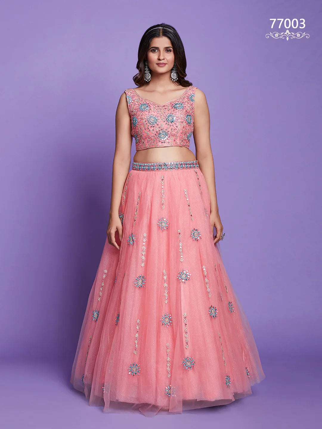 Mahira Vol 4 Designer Occasion Wear Lehenga D.No. 77003 - Anant Exports