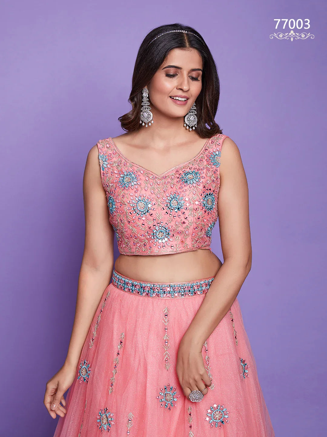 Mahira Vol 4 Designer Occasion Wear Lehenga D.No. 77003 - Anant Exports