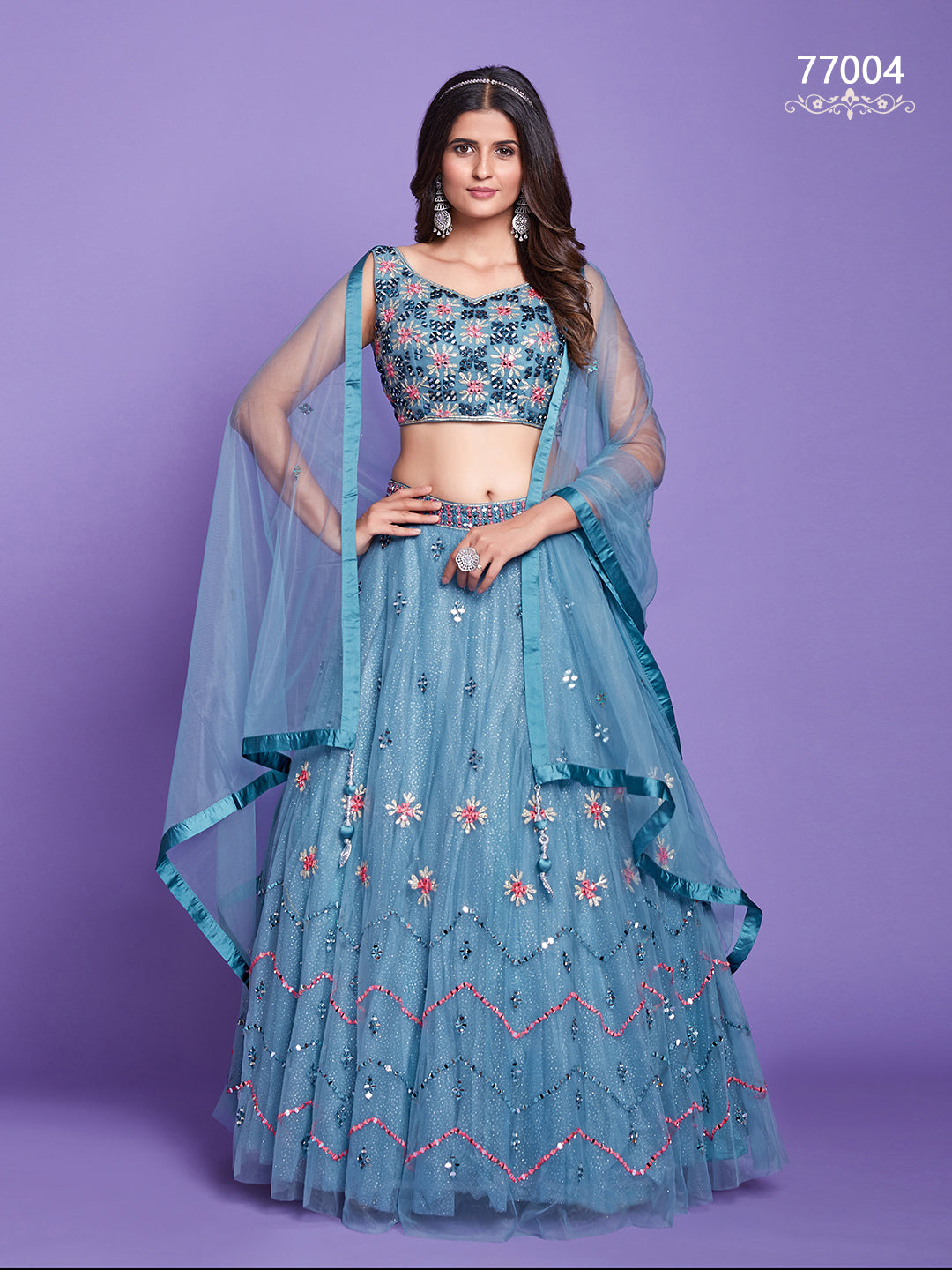 Mahira Vol 4 Designer Occasion Wear Lehenga D.No. 77004