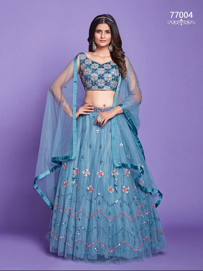 Mahira Vol 4 Designer Occasion Wear Lehenga D.No. 77004 - Anant Exports