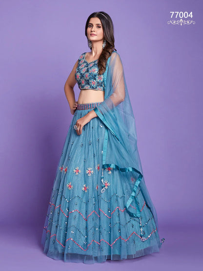 Mahira Vol 4 Designer Occasion Wear Lehenga D.No. 77004 - Anant Exports