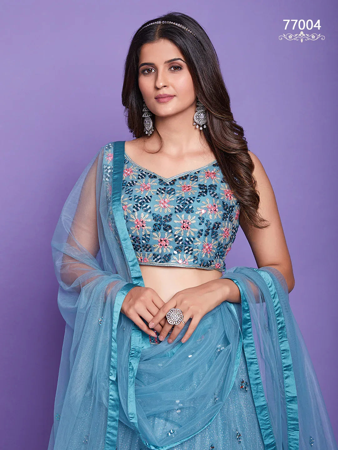 Mahira Vol 4 Designer Occasion Wear Lehenga D.No. 77004 - Anant Exports