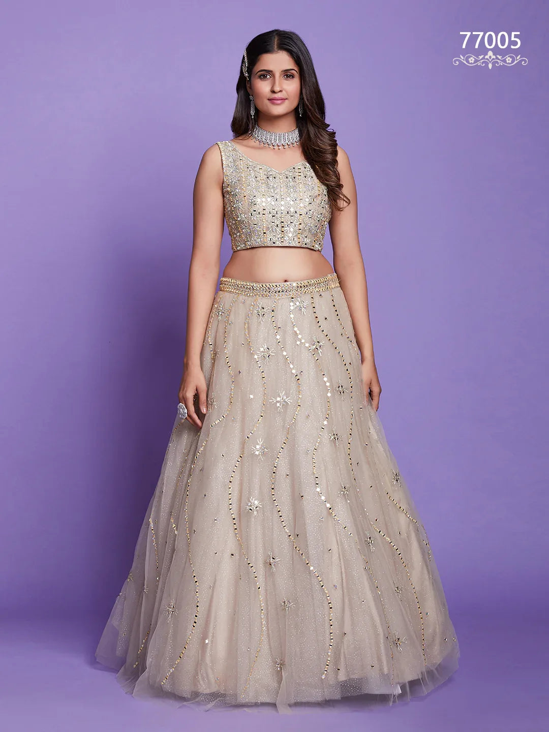 Mahira Vol 4 Designer Occasion Wear Lehenga D.No. 77005 - Anant Exports
