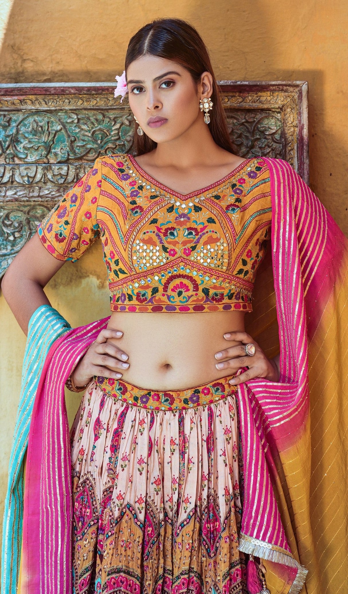 Avant Designer Bridal Wear Lehenga D.No 77312 Anant Tex Exports Private Limited