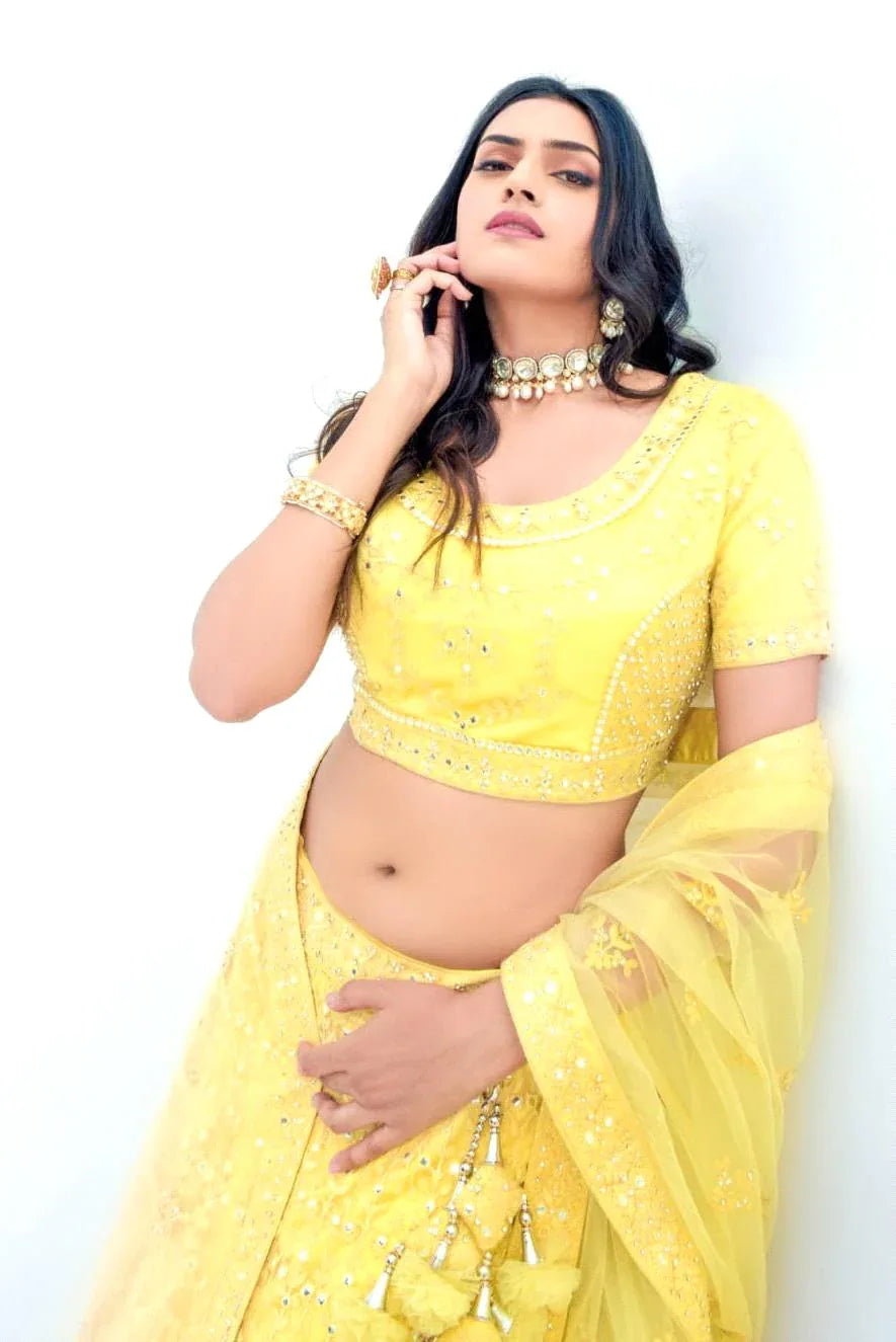 Vaayu Fancy Wear Lehenga D.No 77313-G - Anant Tex Exports Private Limited