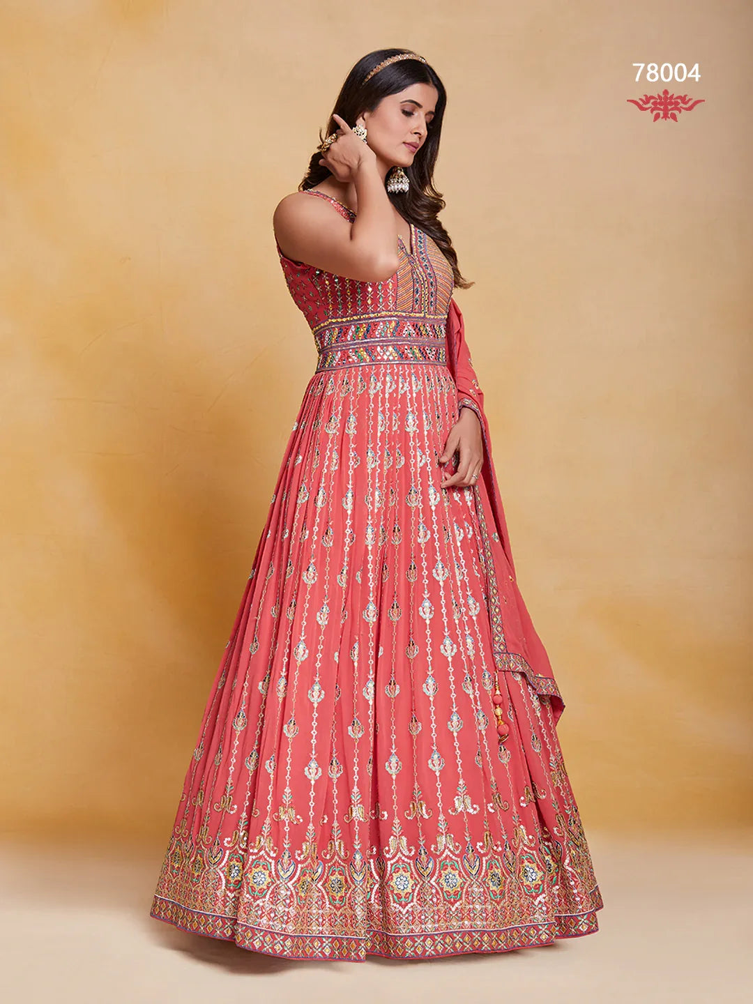 Zoya Vol . 4 Designer Occasion Wear Lehenga D.No 78004 - Anant Exports