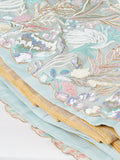 Dupatta with sequin embroidery and ethnic motifs

