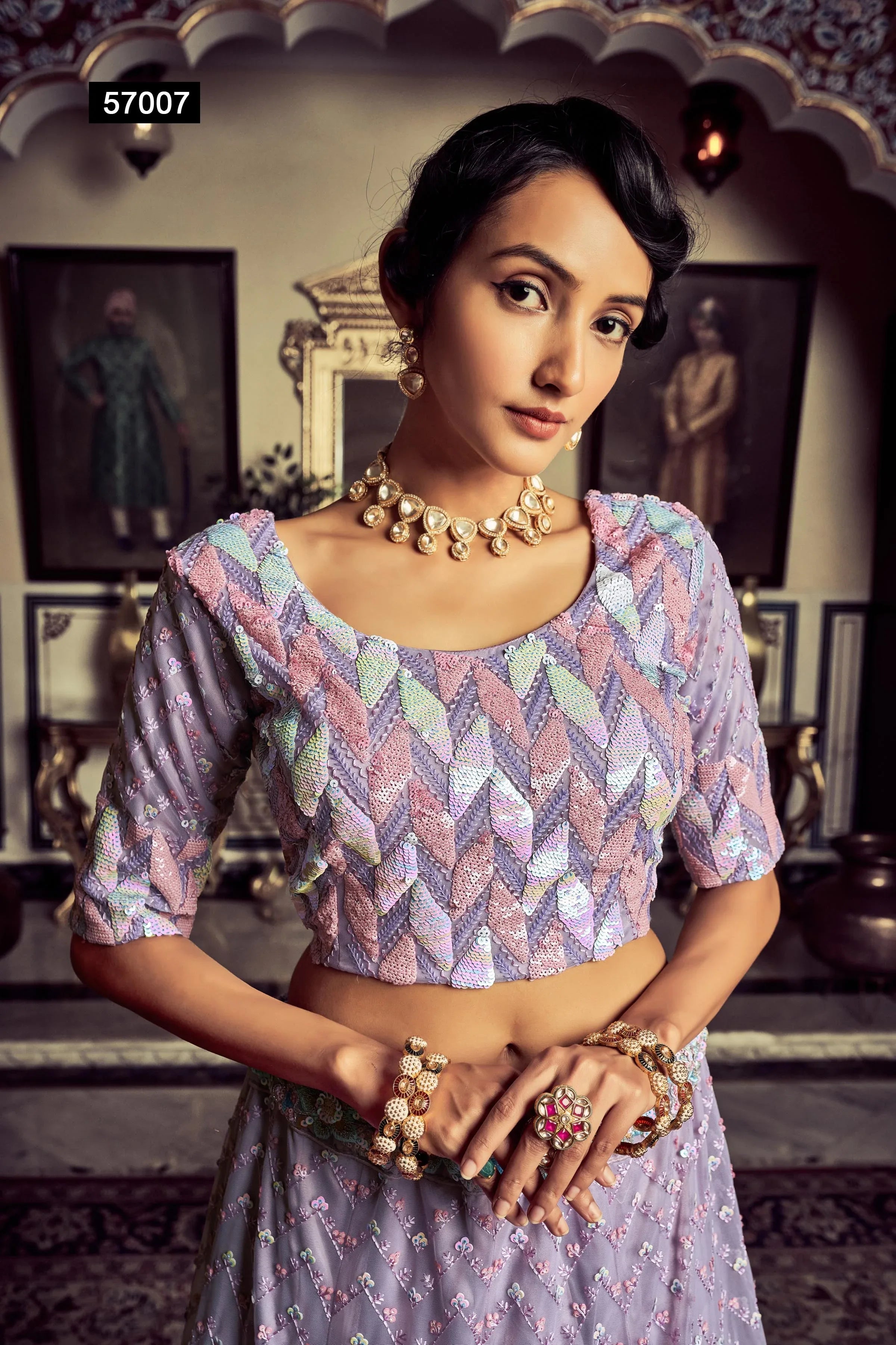Kimaya Vol 3 Designer Occasion Wear Lehenga D.No 51007 - Anant Exports