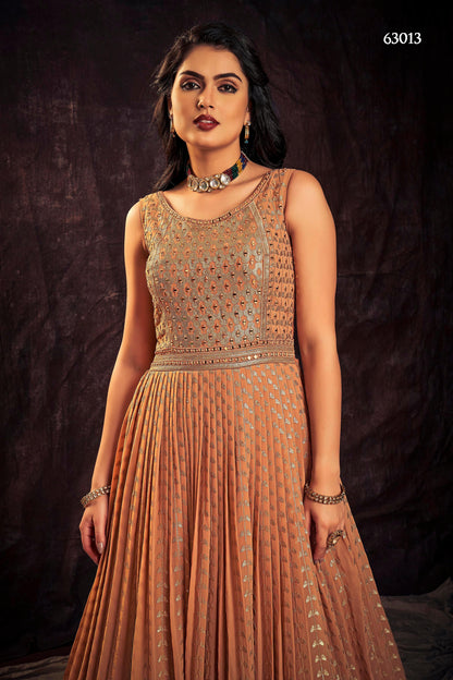 Zoya Vol 3 Designer Occasion Wear Gown D.No 63013 - Anant Exports