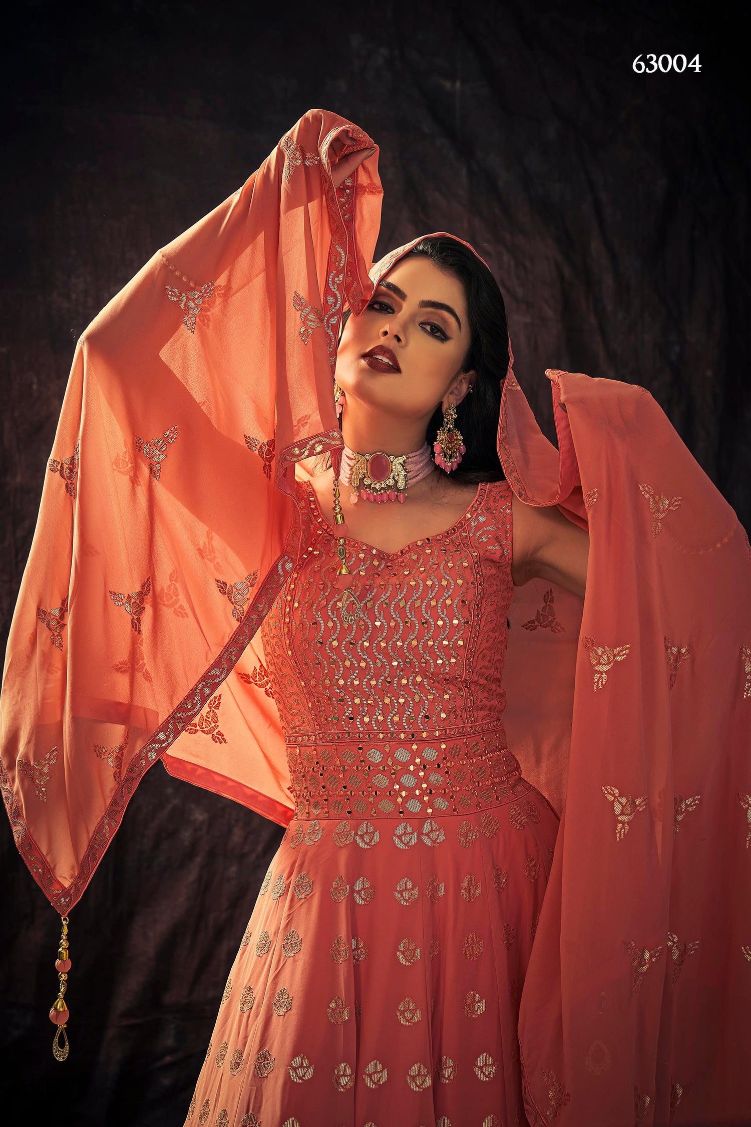 Zoya Vol 3 Designer Occasion Wear Gown D.No 63004 - Anant Exports