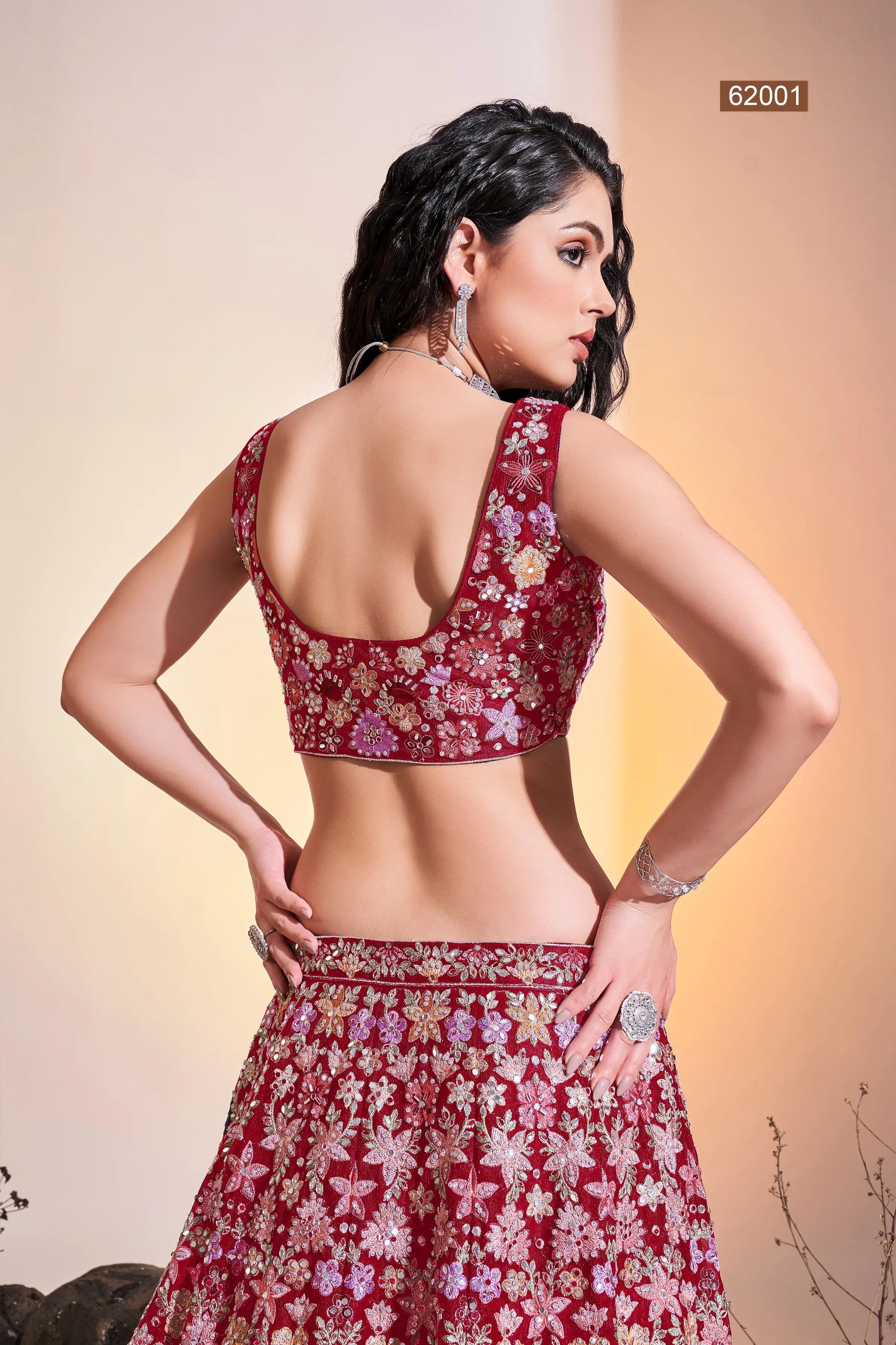Floral Vol 8 Designer Occasion Wear Lehenga D.No 62001 - Anant Tex Exports Private Limited