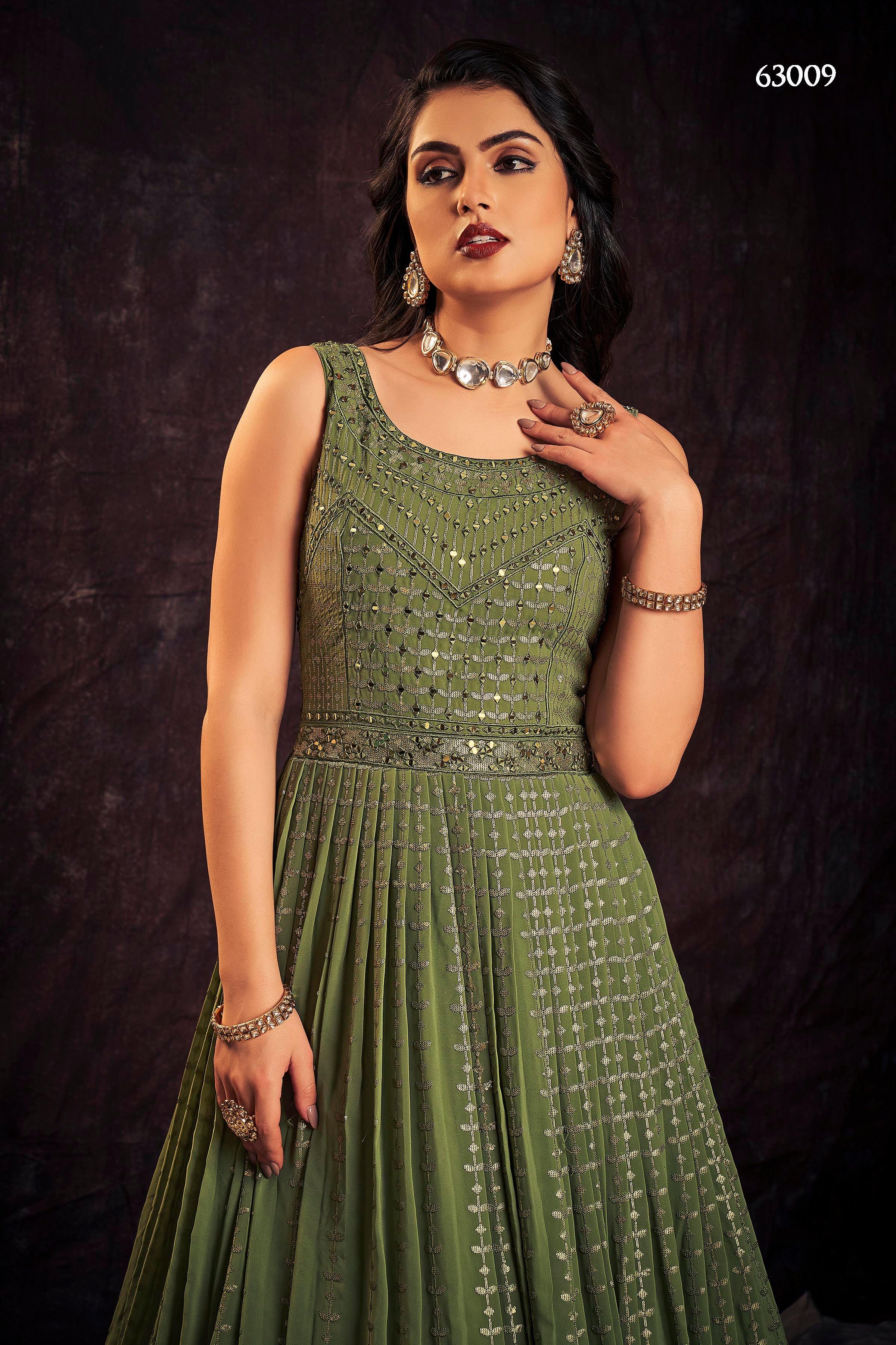 Zoya Vol 3 Designer Occasion Wear Gown D.No 63009 - Anant Exports