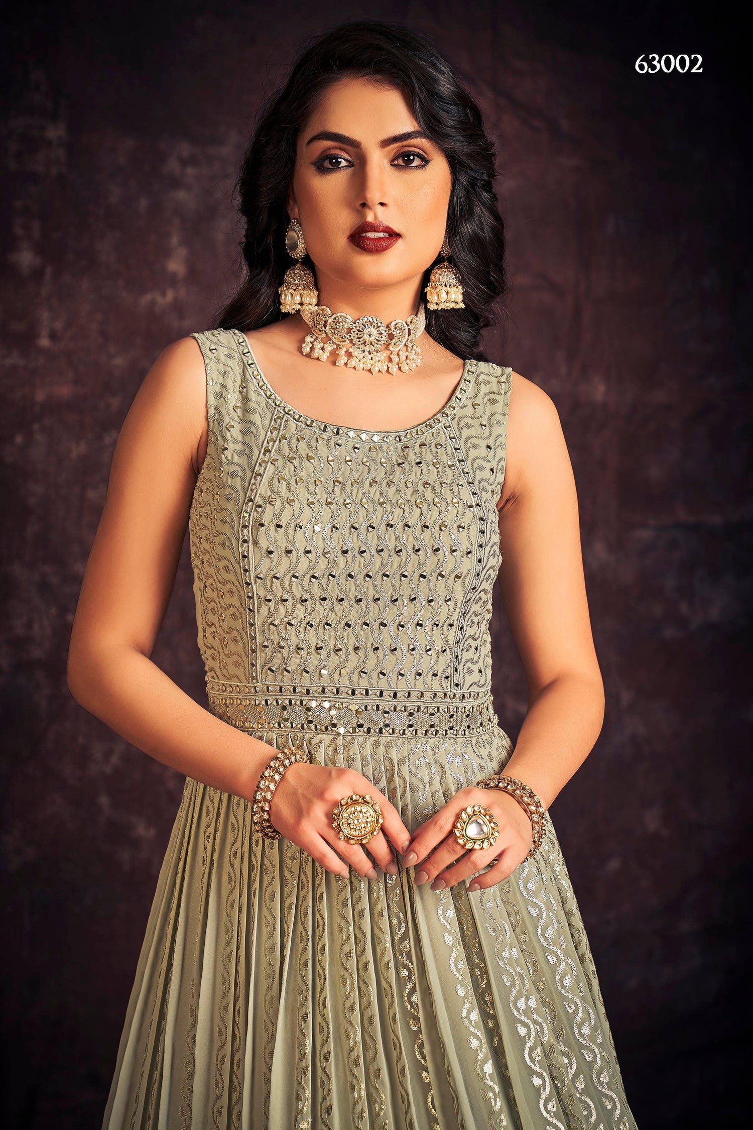 Zoya Vol 3 Designer Occasion Wear Gown D.No 63002 - Anant Exports