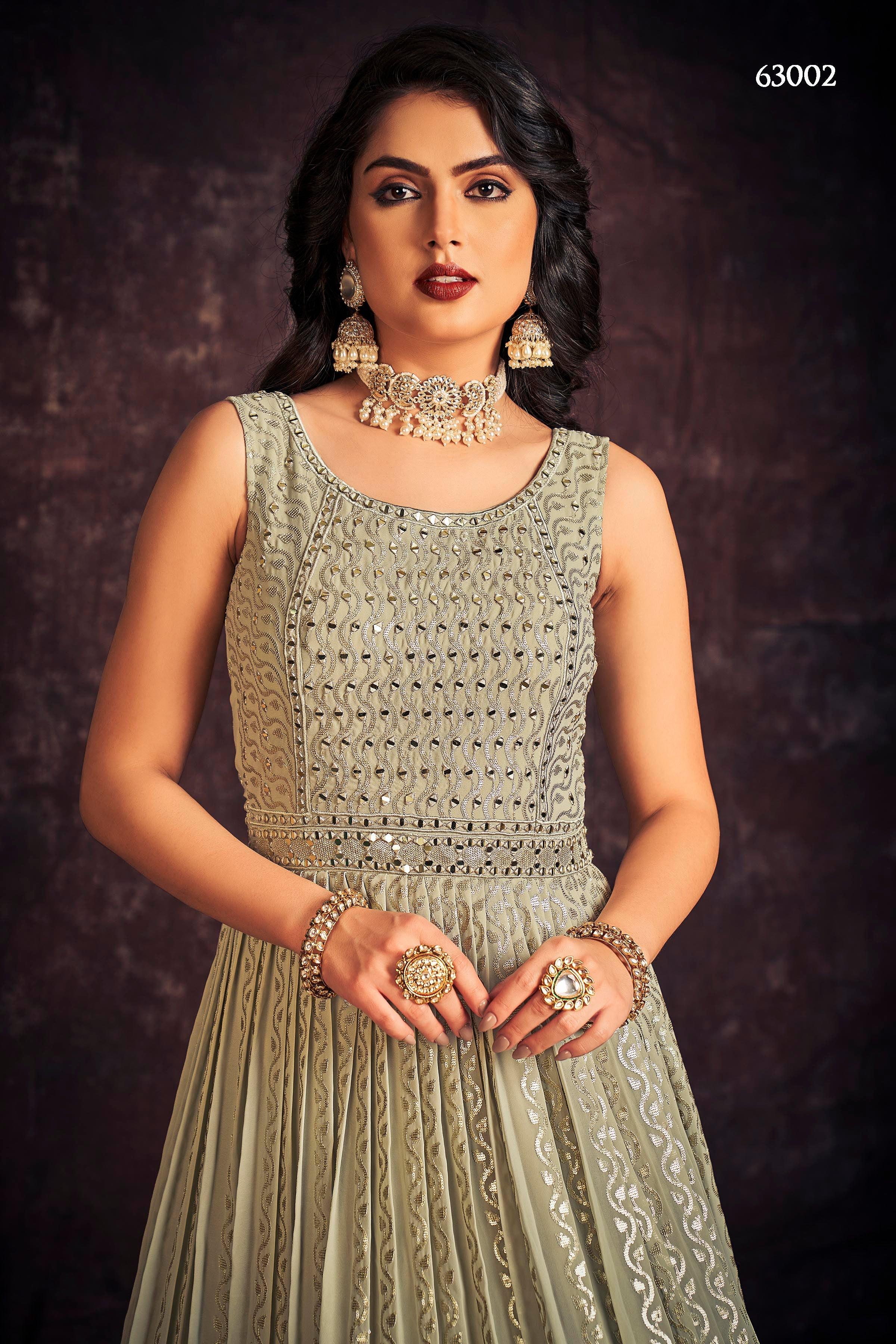 Zoya Vol 3 Designer Occasion Wear Gown D.No 63002 - Anant Exports