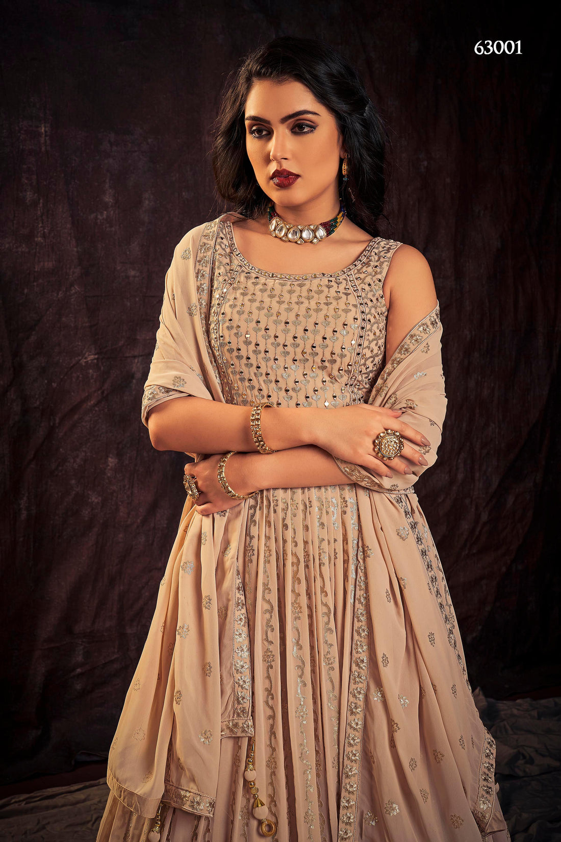 Zoya Vol 3 Designer Occasion Wear Gown D.No 63001 - Anant Exports