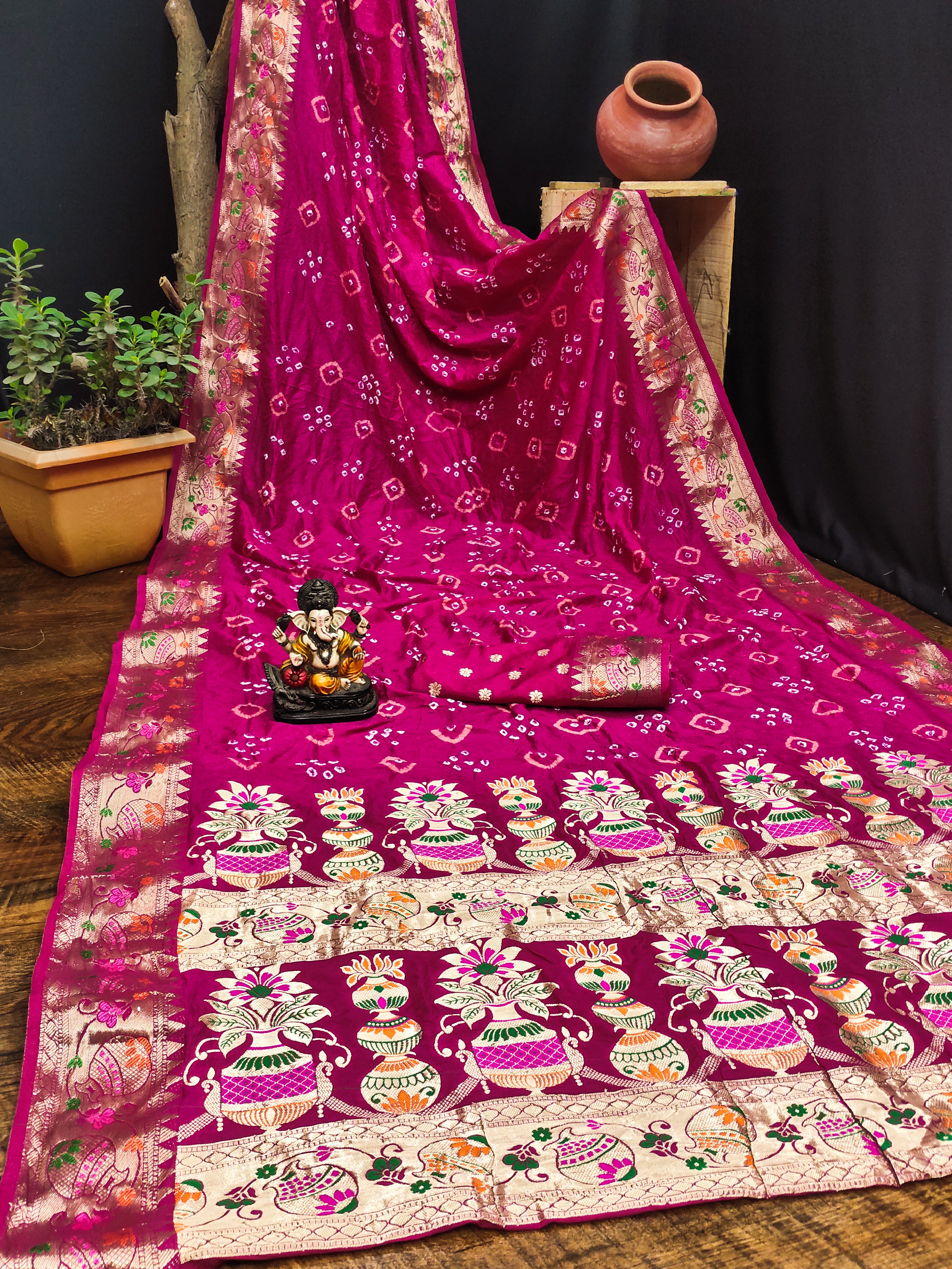 Bandhani Saree