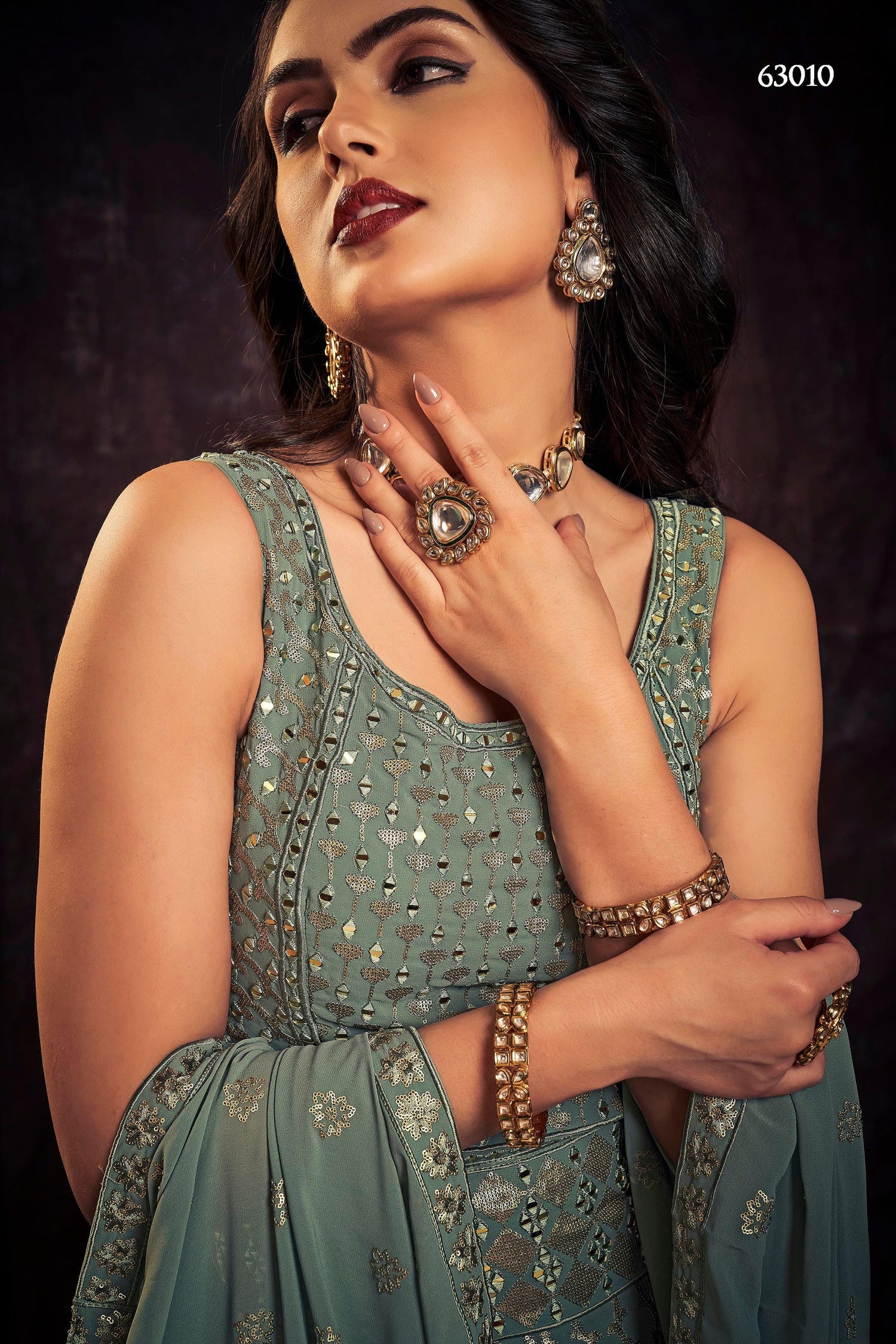 Zoya Vol 3 Designer Occasion Wear Gown D.No 63010 - Anant Exports