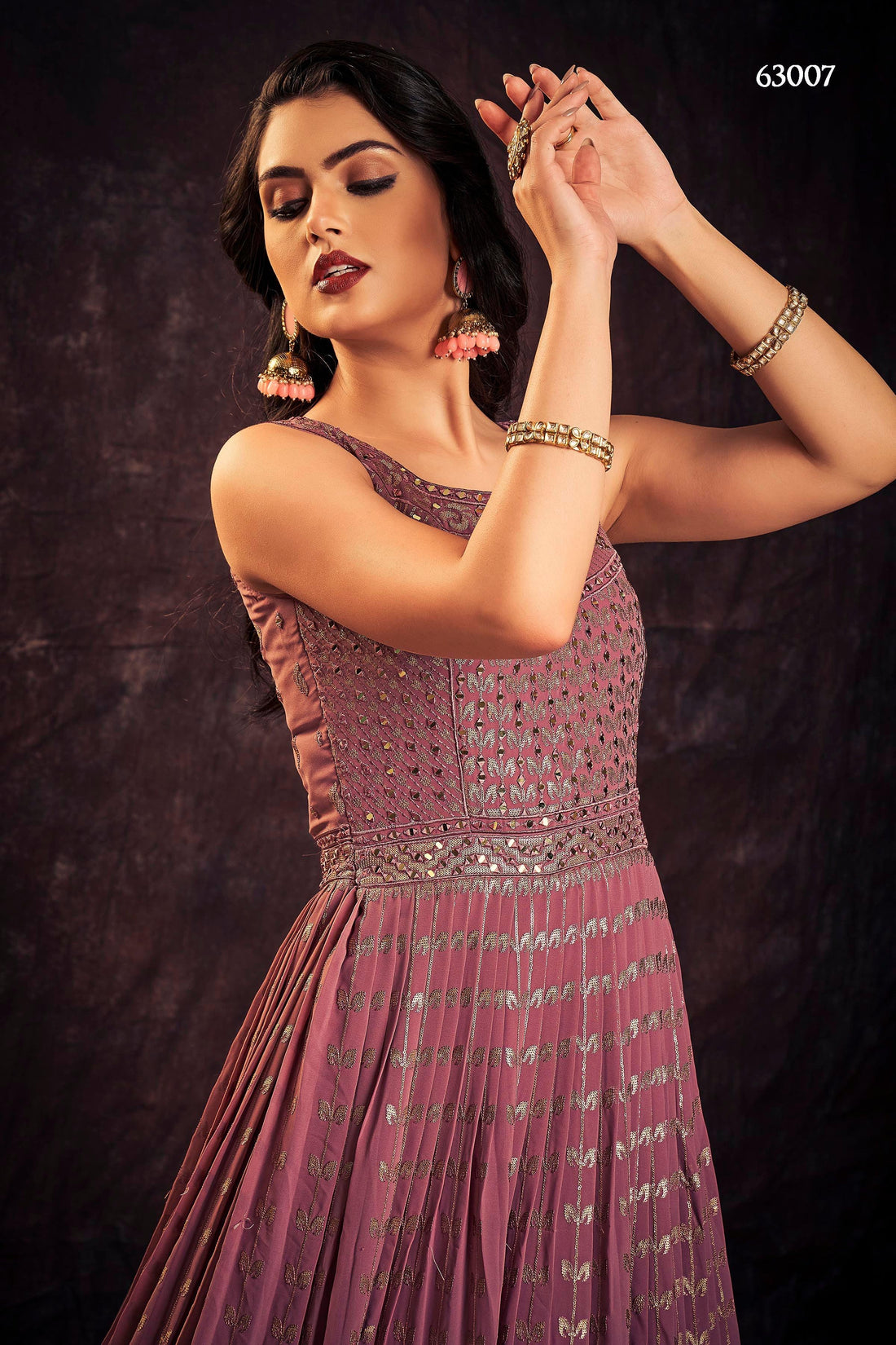 Zoya Vol 3 Designer Occasion Wear Gown D.No 63007 - Anant Exports
