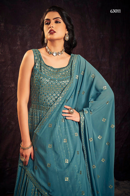 Zoya Vol 3 Designer Occasion Wear Gown D.No 63011 - Anant Exports