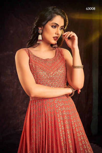 Zoya Vol 3 Designer Occasion Wear Gown D.No 63008 - Anant Exports