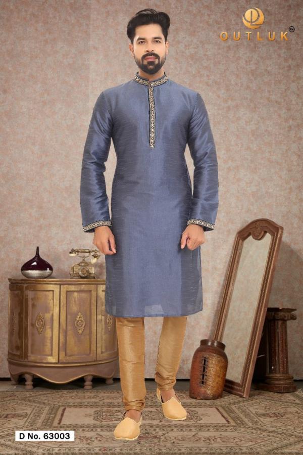 Beautiful Festival Designer Men's Kurta Pyjama with Koti