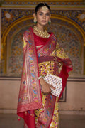 Party Wear Patola Print Saree