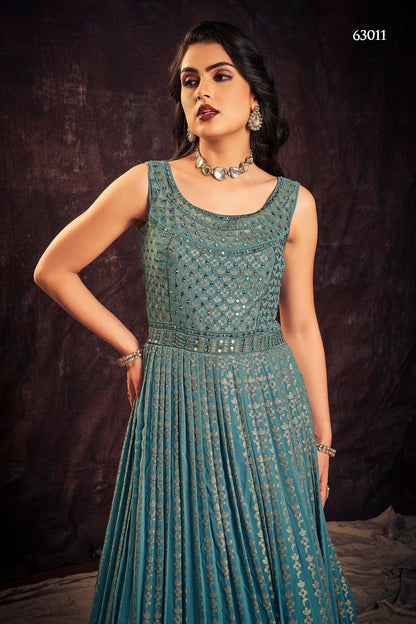 Zoya Vol 3 Designer Occasion Wear Gown D.No 63011 - Anant Exports