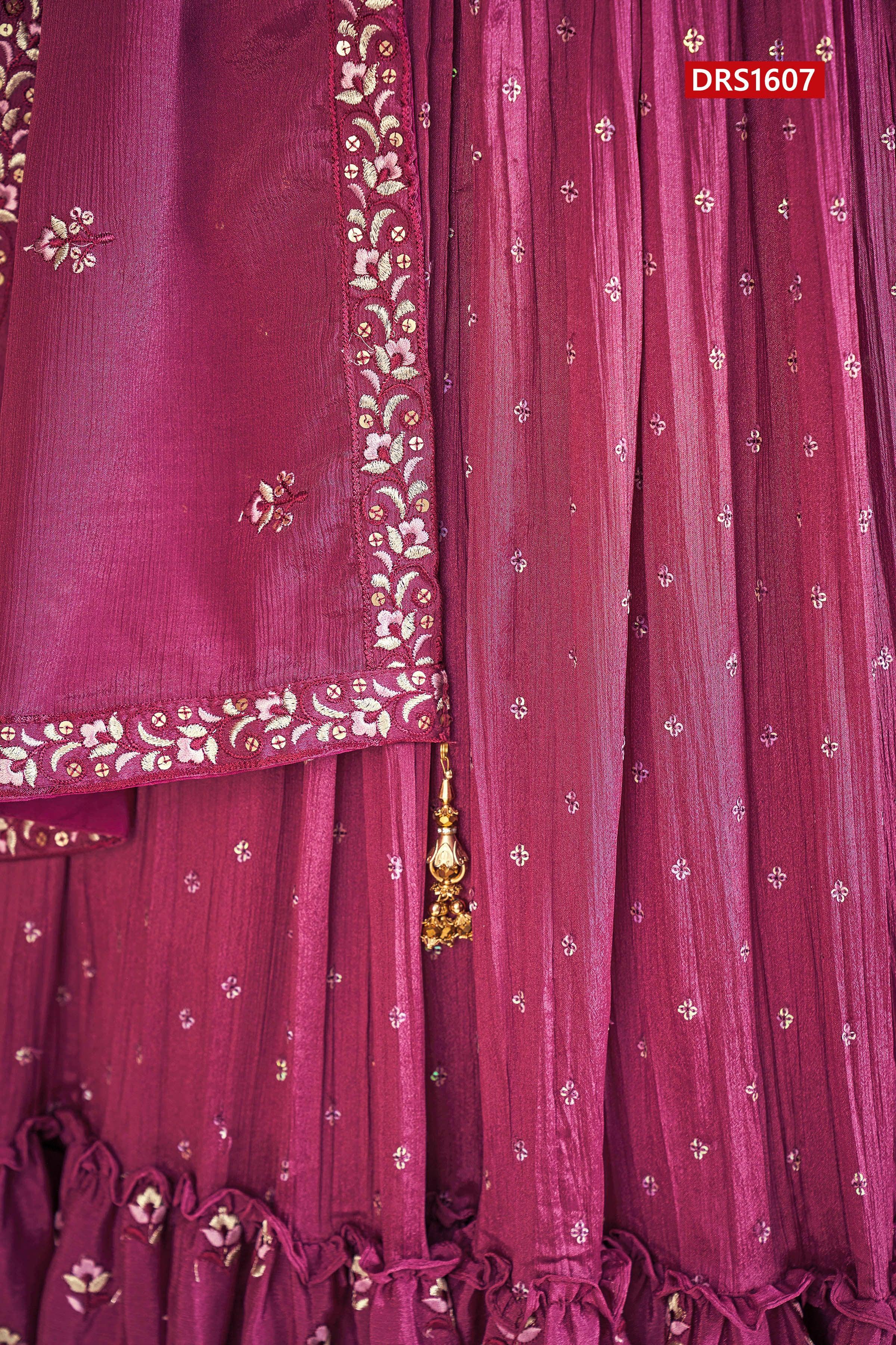 Regina Designer Occasion Wear Lehenga D.No 1607 - Anant Exports