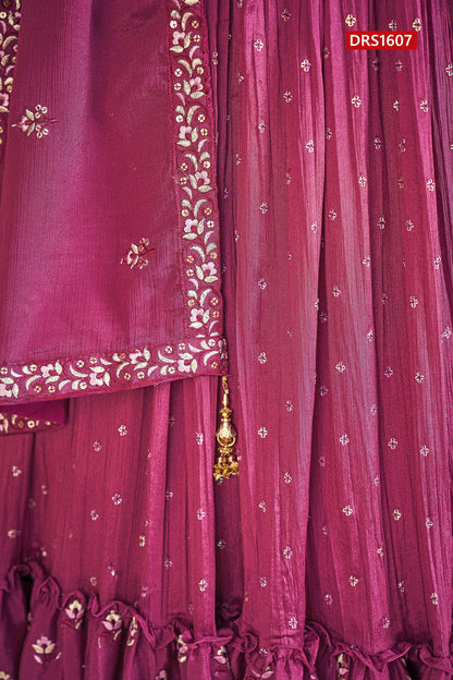 Regina Designer Occasion Wear Lehenga D.No 1607 - Anant Exports