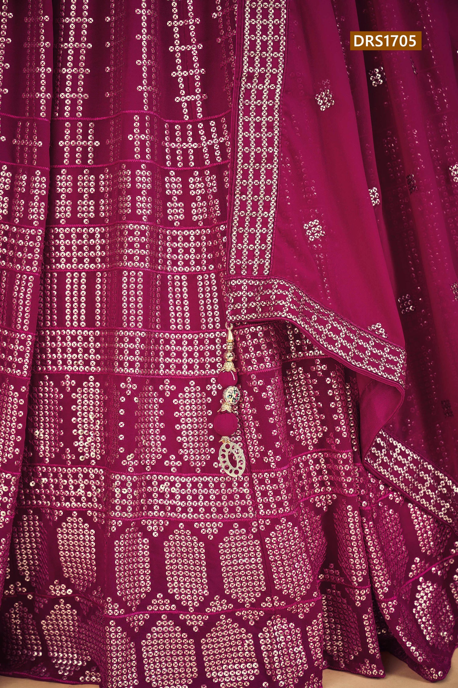 Sophia Designer Fancy Wear Lehenga D.No 1705 - Anant Exports