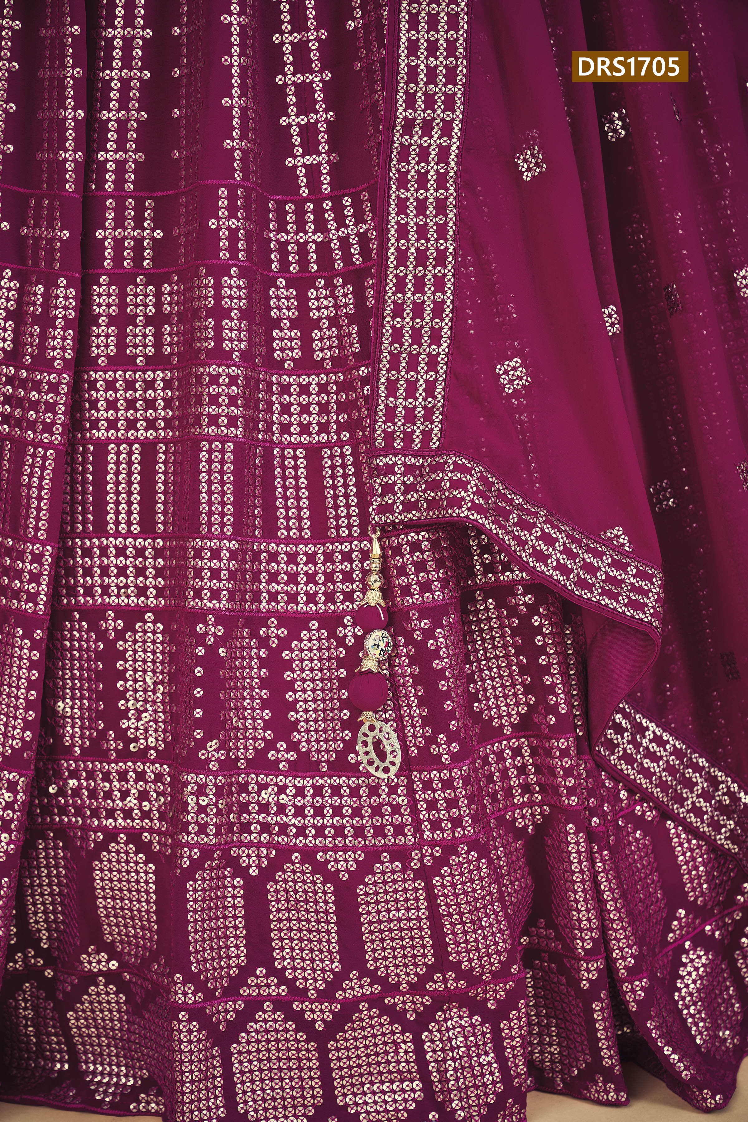 Sophia Designer Fancy Wear Lehenga D.No 1705