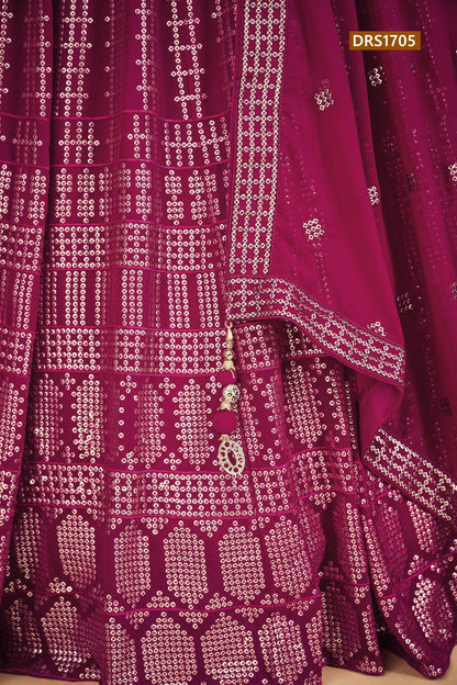 Sophia Designer Fancy Wear Lehenga D.No 1705 - Anant Exports