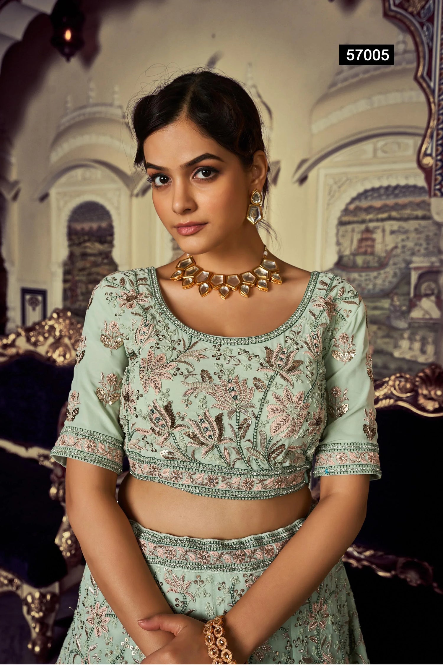 Kimaya Vol 3 Designer Occasion Wear Lehenga D.No 51005 - Anant Exports