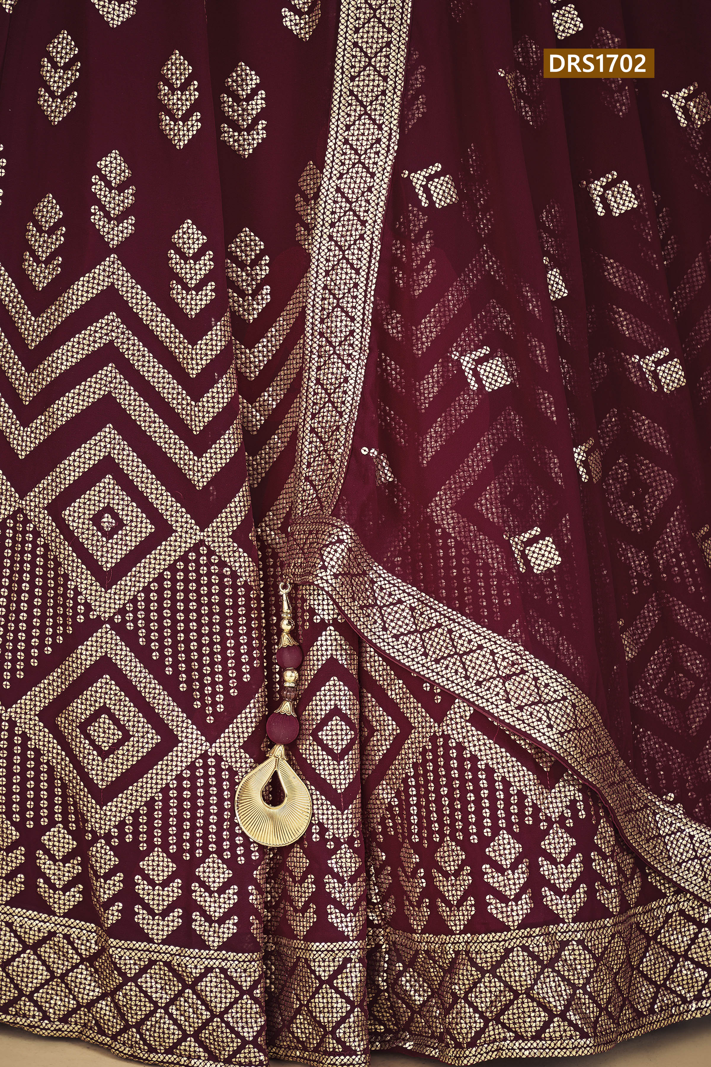 Sophia Designer Fancy Wear Lehenga D.No 1702