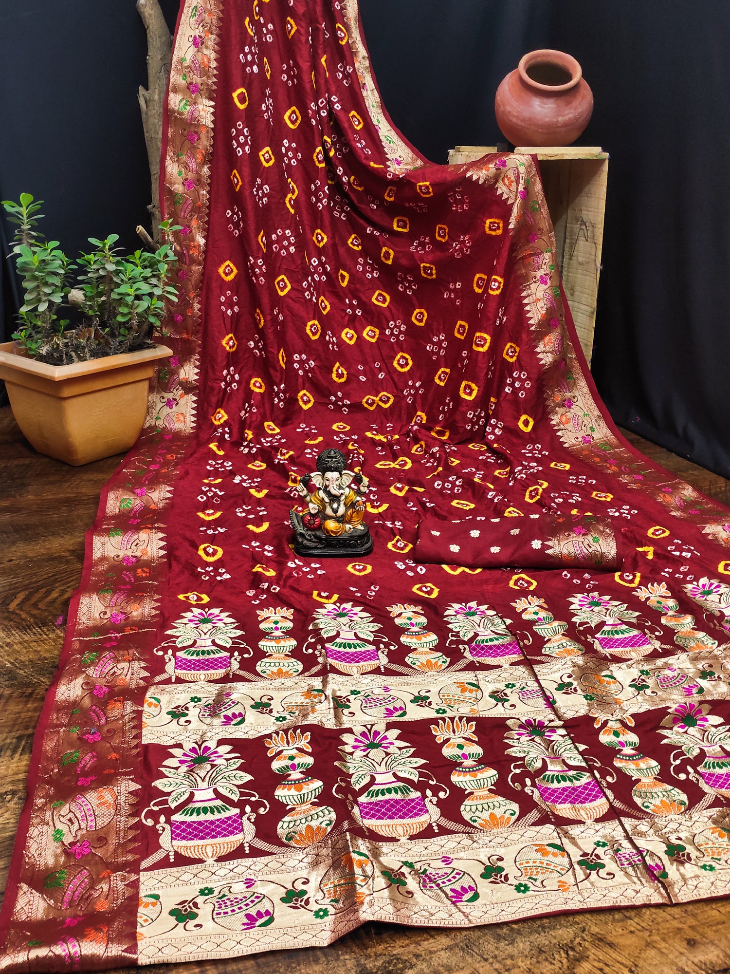 Bandhani Saree