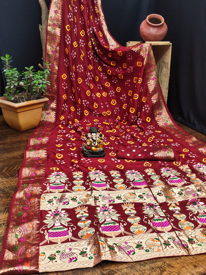 Bandhani Saree
