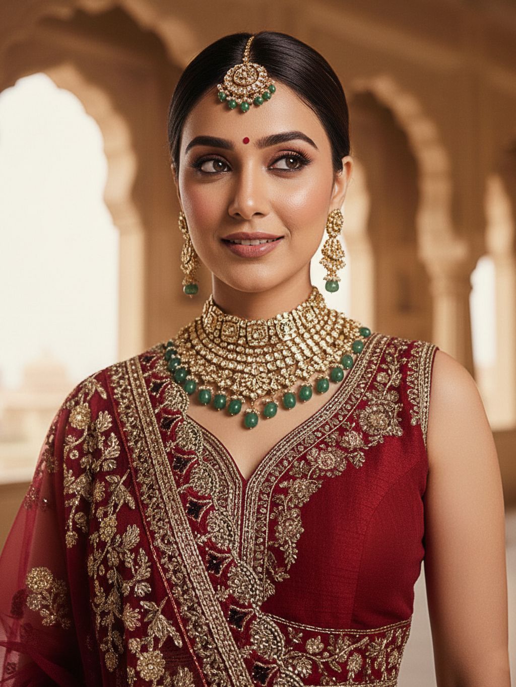 Red Pure Soft Silk Premium Bridal Lehenga Choli Wedding Lehenga Choli Anant Tex Exports Pvt.Ltd..