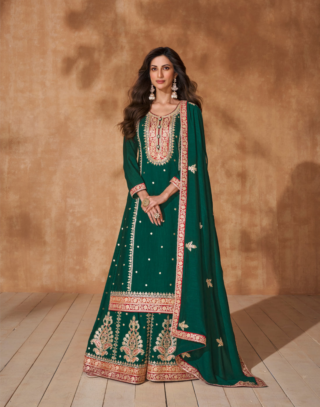 Beautiful Designer Occasion Wear Premium Silk Salwar Suit