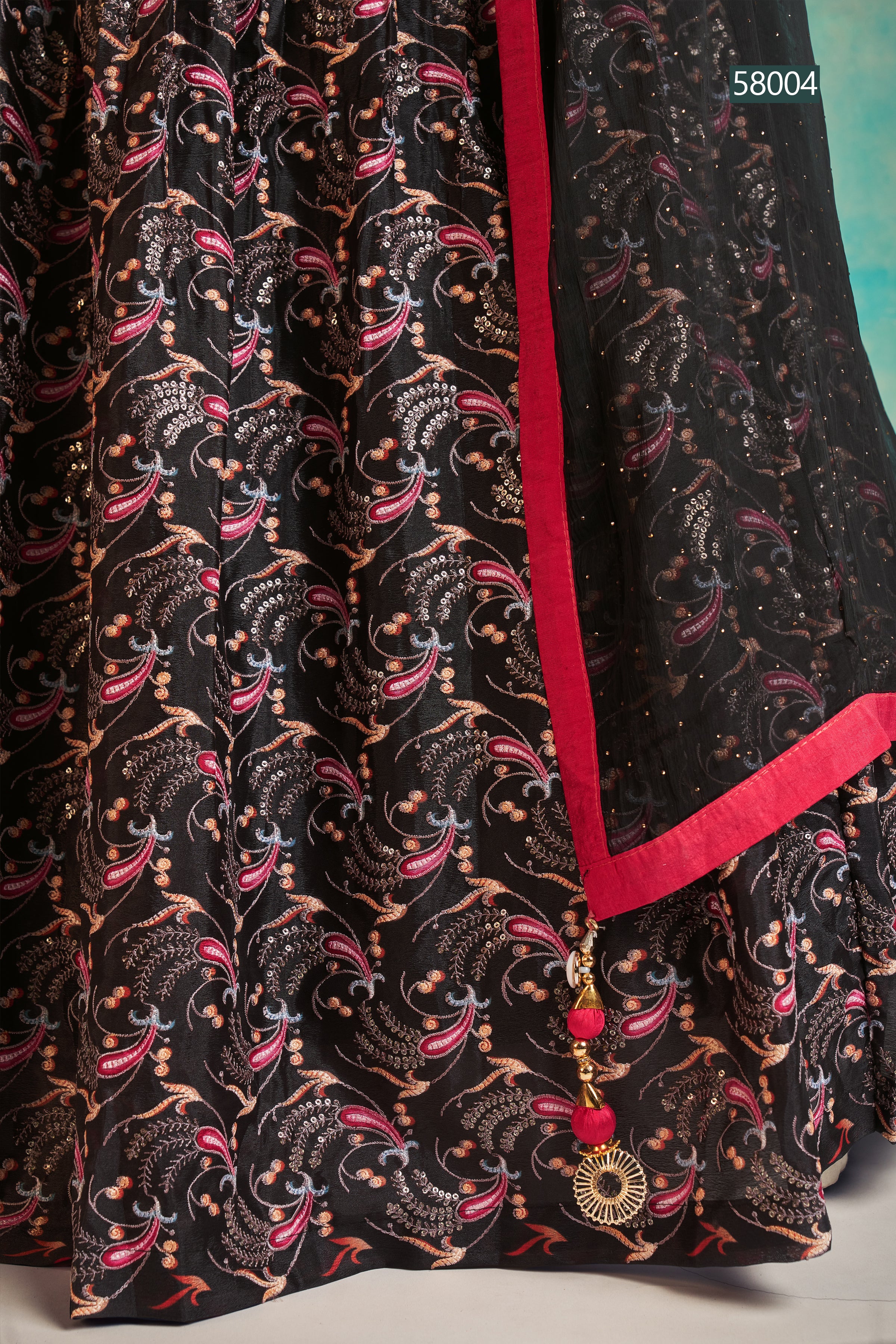 Floral Vol 6 Designer Occasion Wear Lehenga D.No 58004 - Anant Tex Exports Private Limited