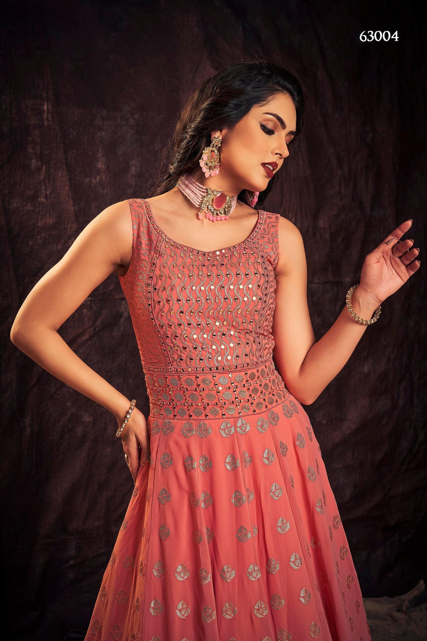 Zoya Vol 3 Designer Occasion Wear Gown D.No 63004 - Anant Exports