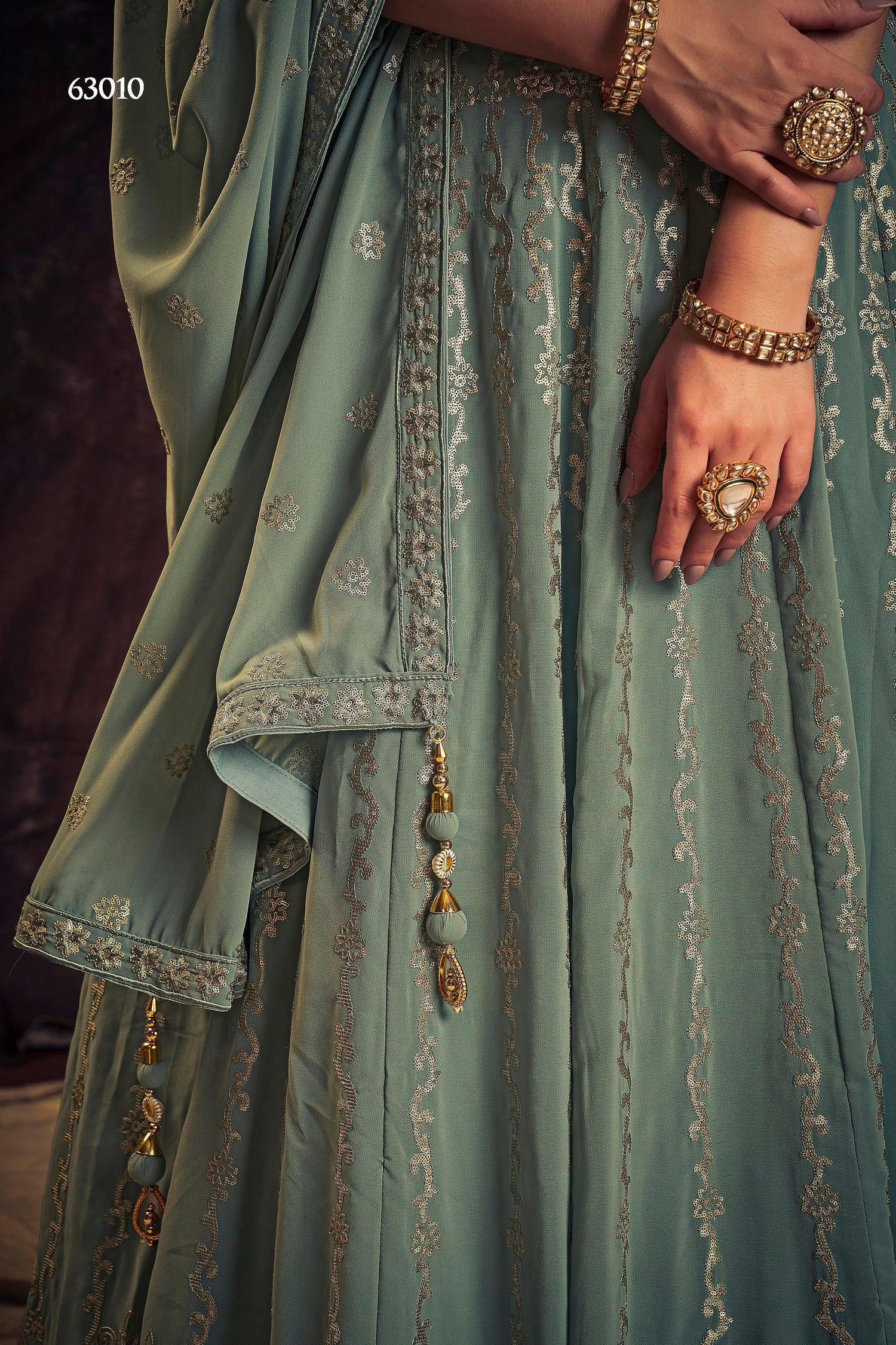 Zoya Vol 3 Designer Occasion Wear Gown D.No 63010 - Anant Exports