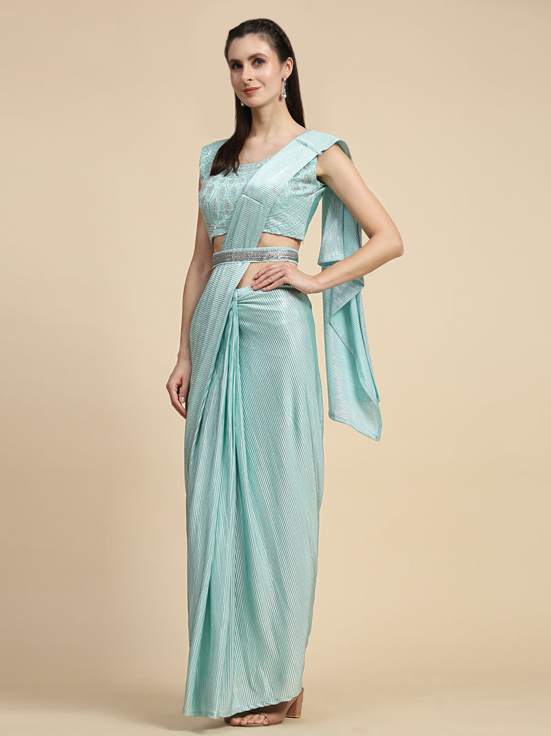 One Minute Ready To Wear Saree