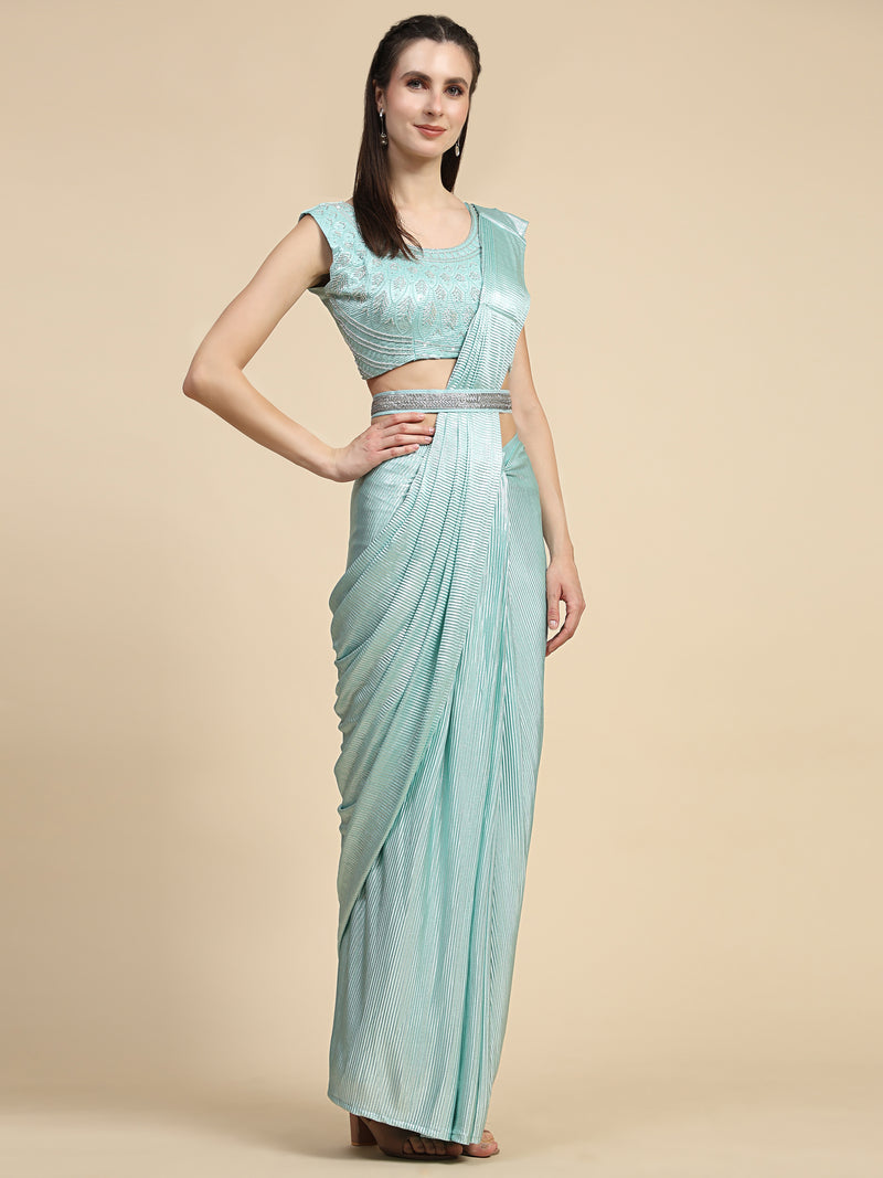 One Minute Ready To Wear Saree