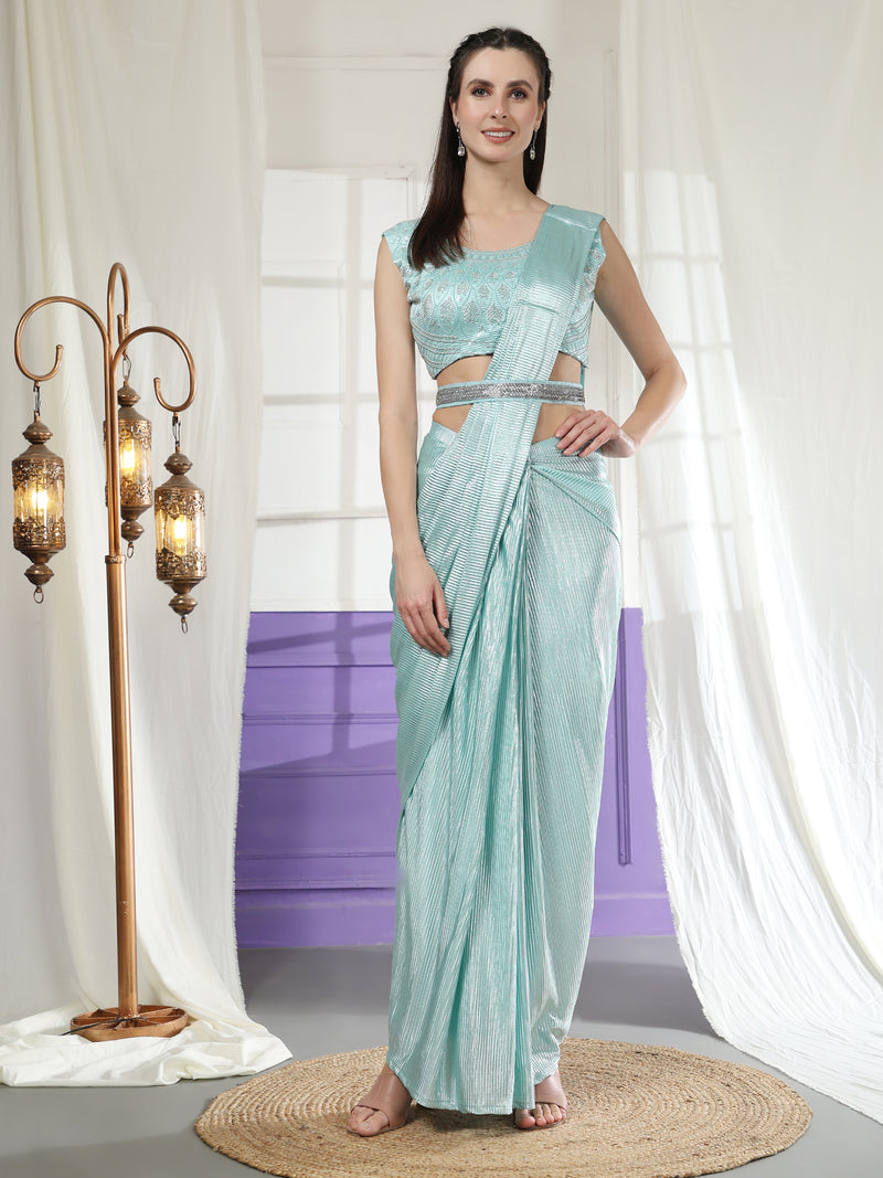 One Minute Ready To Wear Saree