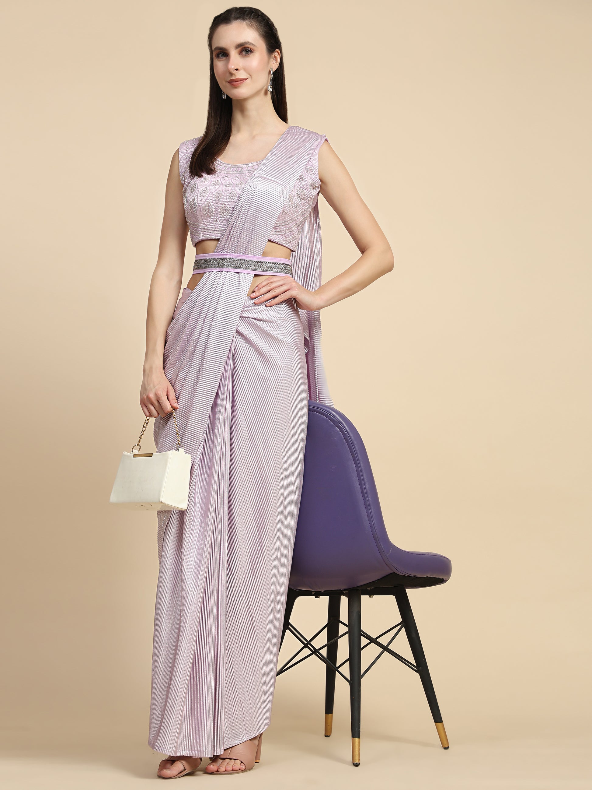 One Minute Ready To Wear Saree
