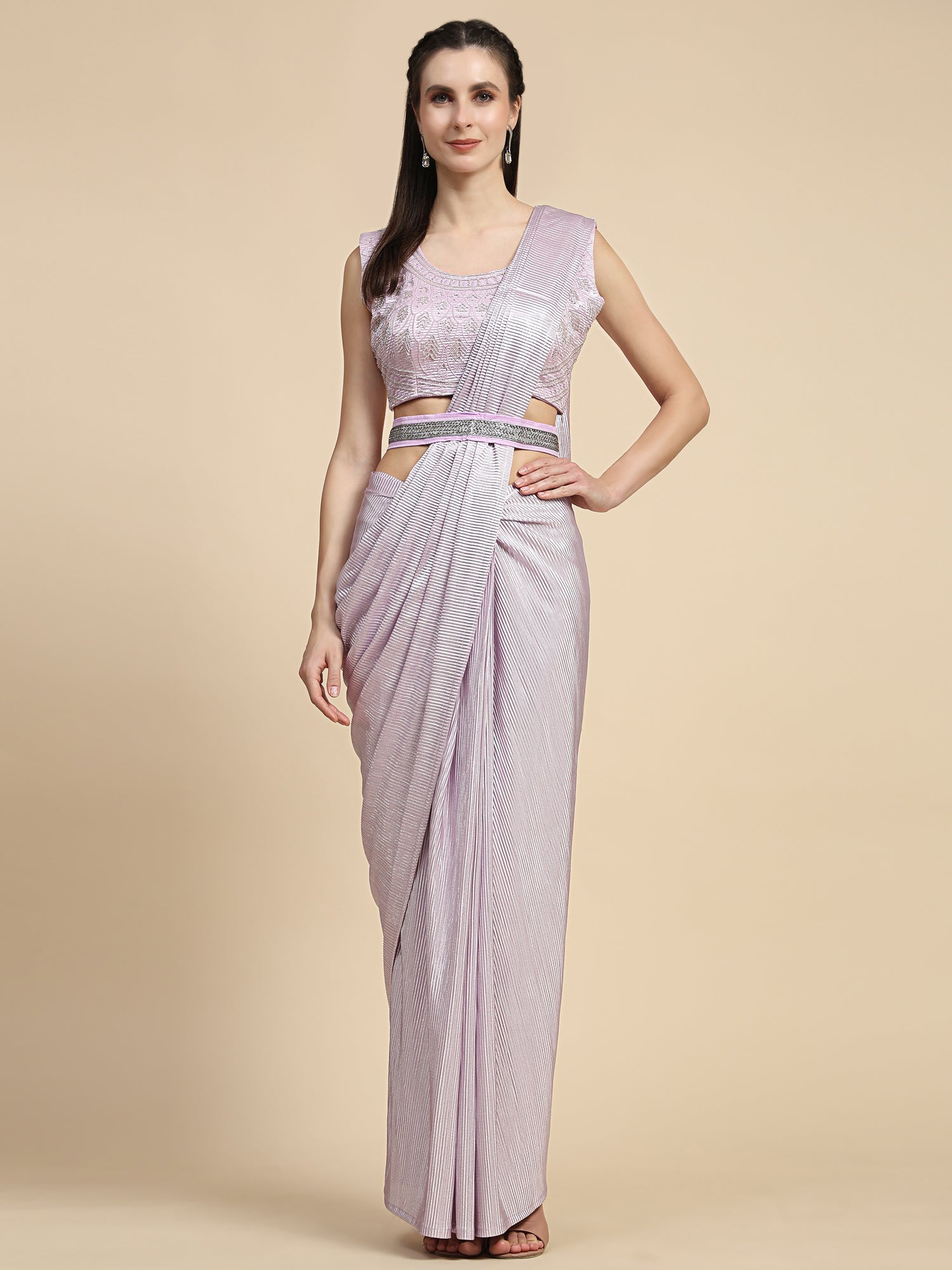 One Minute Ready To Wear Saree
