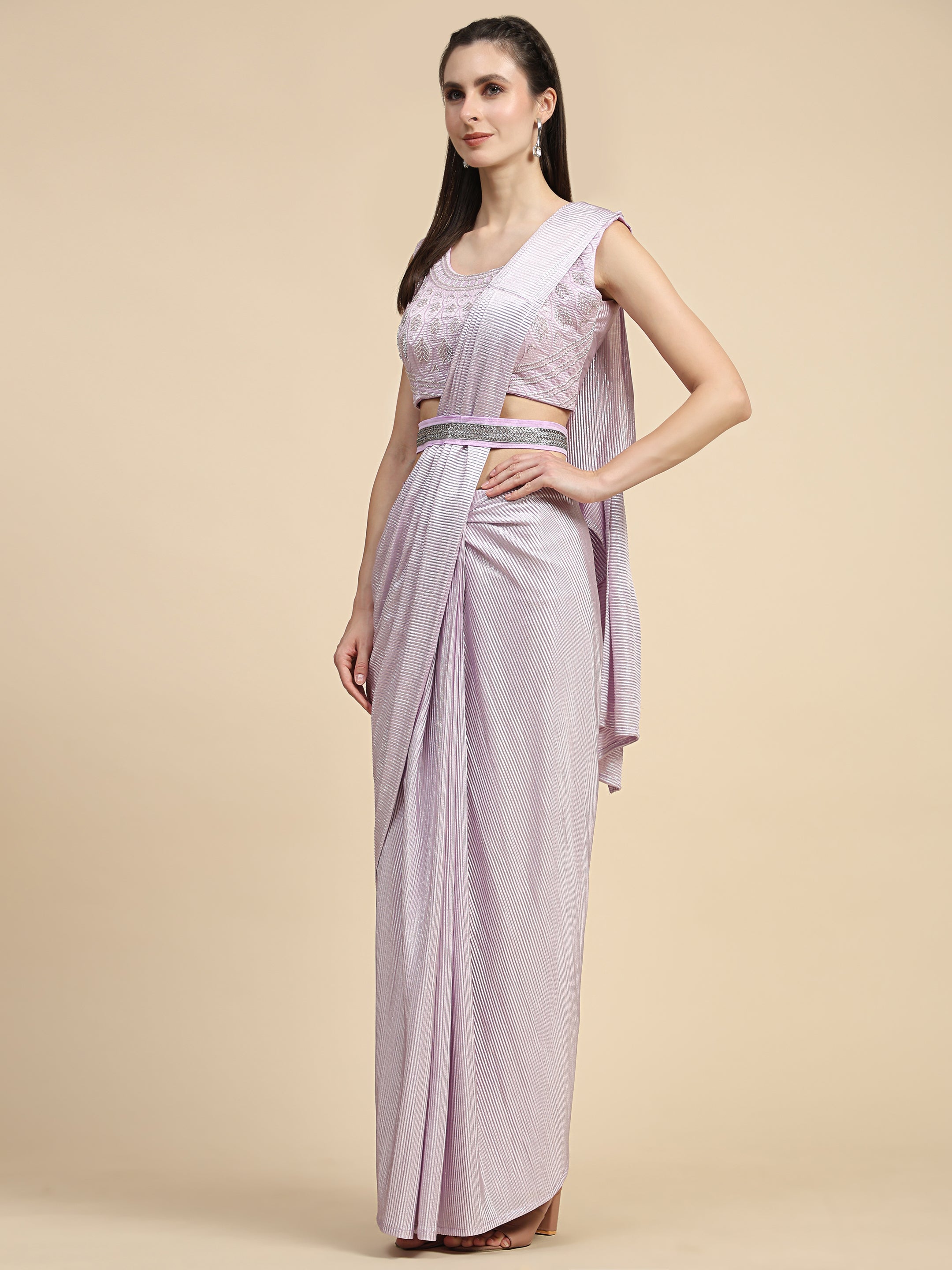One Minute Ready To Wear Saree