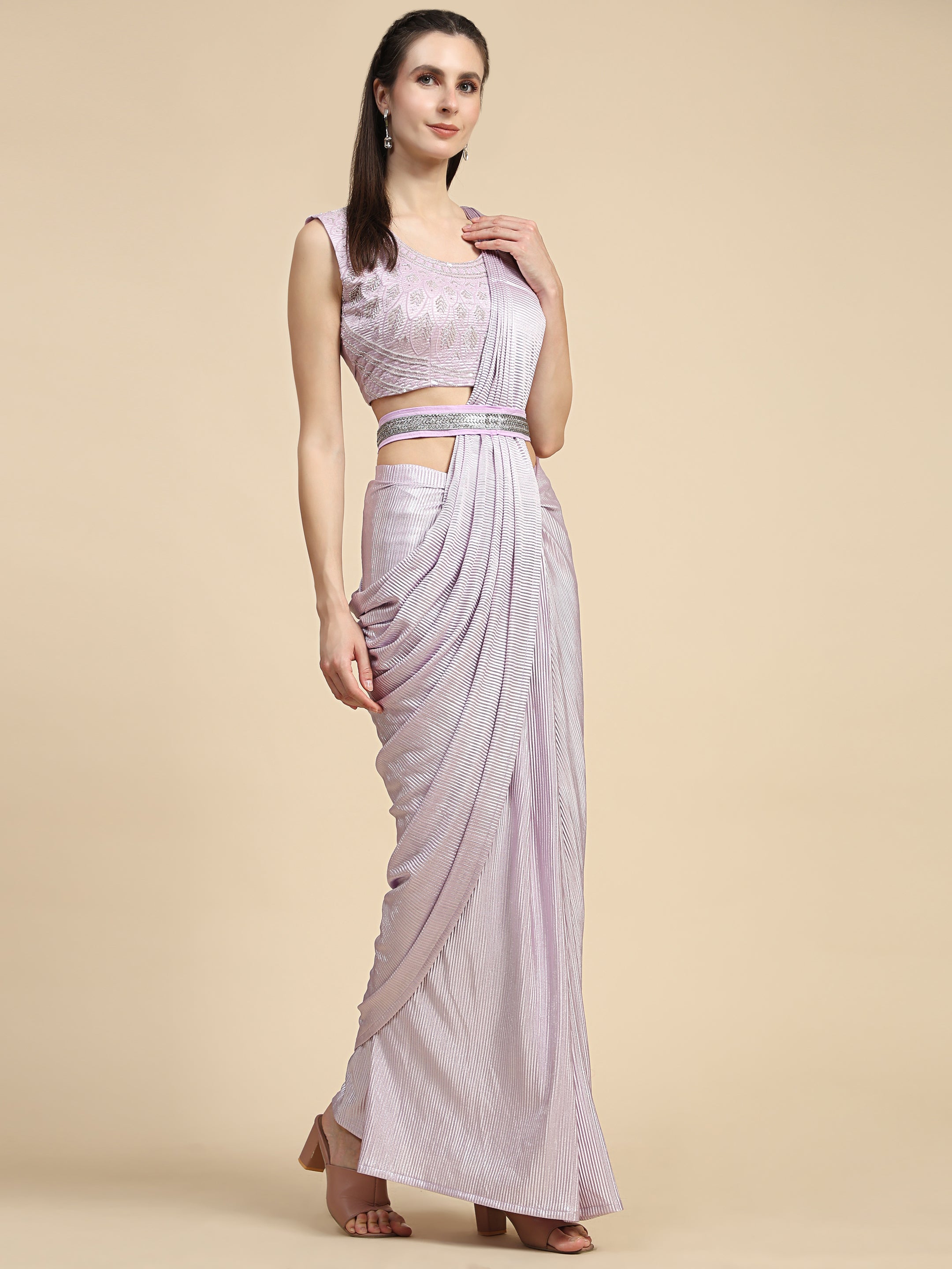 One Minute Ready To Wear Saree