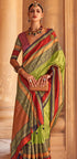 Green Patola Silk Traditional Woven Saree 
